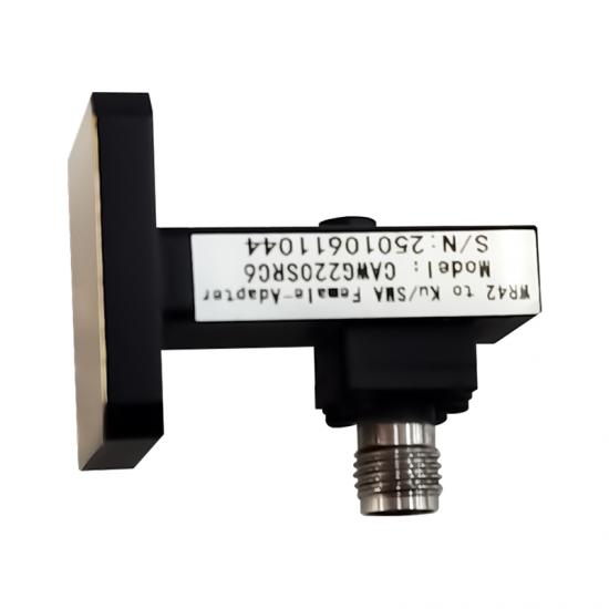Convertidor coaxial de guía de ondas